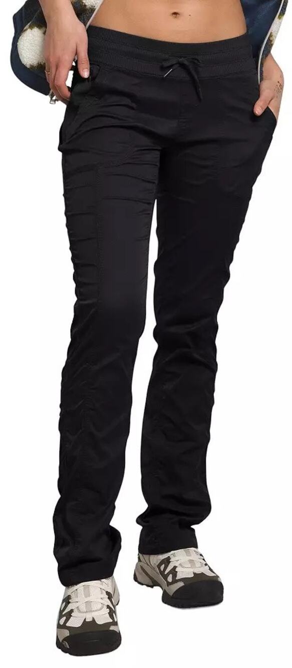 The North Face Aphrodite 2.0 Pant Womens XL in Black Drawstring Hiking *EUC